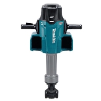 פטיש הריסה 2X40V נטען 72.8J BL גוף MAKITA HM004GZ מקיטה כולל: 2 סוללות 5A + מטען כפול 