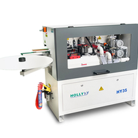 HOLLY -HY35 מכונת קנטים עם עיצוב מבנה קומפקטי ותפיסת מכונה מחושבת, תכנון מפורט להפליא ותיאום מושלם של הרכיבים הבודדים כדי להבטיח גימור מושלם.