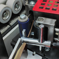 HOLLY -G560 מכונת קנטים תעשייתית קומפקטית, כולל כרסום מקדים וציקלינות