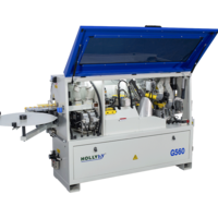 HOLLY -G560 מכונת קנטים תעשייתית קומפקטית, כולל כרסום מקדים וציקלינות