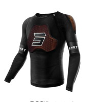 מגן גוף שרוול ארוך SHOT RACE D3O VEST שחור