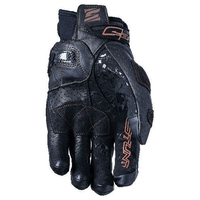 כפפות כביש FIVE STUNT EVO LEATHER VENTED חום
