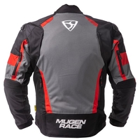 מעיל חורף MUGEN RACE ROMANO 2029 אפור\שחור\אדום