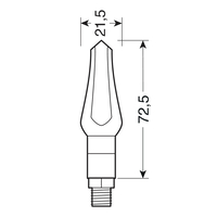 זוג וינקרים לד דגם LAMPA Zephyr