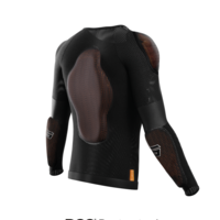 מגן גוף שרוול ארוך SHOT RACE D3O VEST שחור