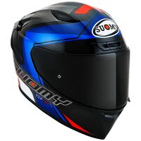 קסדת ספורט SUOMY TX-PRO קרבון/שחור/כחול/אדום מט