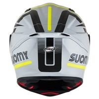 קסדת ספורט SUOMY TRACK-1 אפור/שחור/צהוב