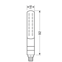 זוג וינקרים קדמיים ארוכים עם תאורה LAMPA