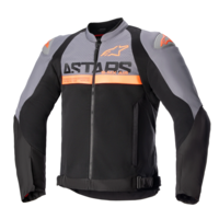 מעיל קיץ Alpinestars SMX AIR אפור כהה / שחור / כתום זוהר