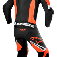 חליפת עור חלק אחד ALPINESTARS MISSILE V2 WARD שחור/אדום/לבן
