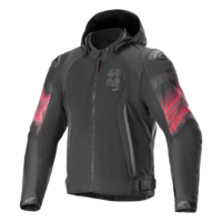 מעיל קיץ Alpinestars ZACA AIR VENOM WP שחור/אדום בהיר