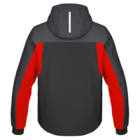 מעיל קפוצ׳ון SPIDI Hoodie H2Out II שחור/אדום
