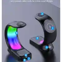 מטען אלחוטי מגנטי תחנת טעינה עבור AIRPODS PRO I-PHONE WATCH