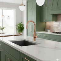 ברז מטבח נשלף | 2 מצבי זרימה | Imagine | רוז גולד מוברש | 304869RZ