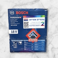 מפתח ברגים השפעה אלחוטית מקצועי  BOSCH