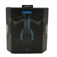 אוזניות עם מיקרופון בחיבור USB KOMC B21