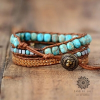 Vintage Weaving High End Leather Wrap Bracelets