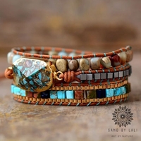 Vintage Weaving High End Leather Wrap Bracelets