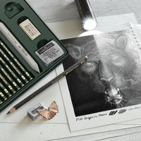 סט 20 עפרונות Pitt Graphite Matt Faber Castell