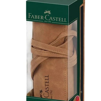 תיק עפרונות דמוי עור מחברת Faber Castell