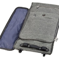Tesla Las Vegas folding luggage