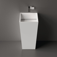 כיור עומד מרובע Ascella freestanding