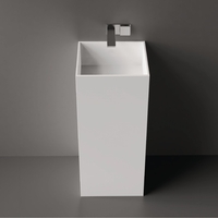 כיור עומד מרובע Sardes freestanding