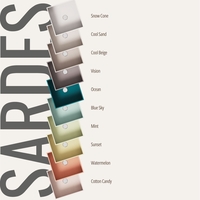כיור עומד מרובע Sardes freestanding