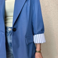 בלייזר שרוול פסים