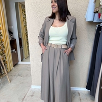 חצאית חליפת פסים