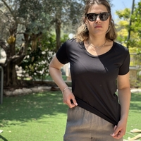 חולצת בייסיק עגול נאוה