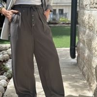 מכנסי תום אפור