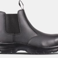 TITAN CHELSEA BLACK NST | עור חלק ללא כיפת מגן