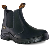 JCB CHELSEA BLACK S3 | עור פרימיום עם כיפת מגן