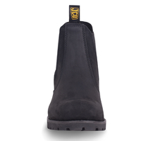 JCB LEGACY BLACK NST | מגף מנהלים עשוי מעור פרה חלק דוחה מים