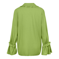 LUNNA Linen Blouse lime