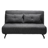 ספת אירוח נפתחת למיטה זוגית דגם דאבינו DEVINO אפור כהה