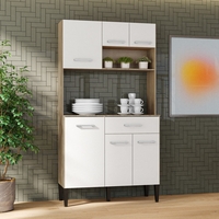 ארונית שירות למטבח עם תא אחסון ומגירה רוחב 92 דגם דלתא DELTA