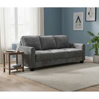 ספה תלת מושבית דגם רינו RINO אפור כהה