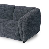 ספה תלת מושבית רחבה דגם סטינגר STINGER אפור