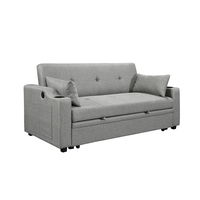 ספה דו-מושבית נפתחת למיטה זוגית דגם פצ’רטי PACERTI אפור