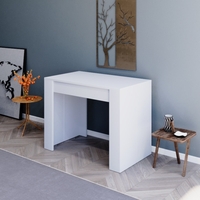 קונסולה נפתחת לפינת אוכל 3 מטר דגם לורד לבן