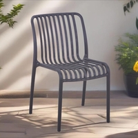 סט 4 כסאות לפינת אוכל פלסטיק דחוס נערם דגם בונוס במגוון בצעים לבחירה