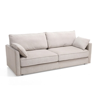 ספה תלת מושבית נפתחת למיטה זוגית דגם פר-אקס PAREX קפוצ’ינו