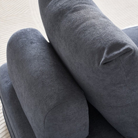 כורסא נפתחת למיטת יחיד דגם אתנה ATENA אפור כהה