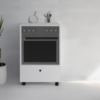 ארון שירות לתנור בילט אין דגם קיסר לבן