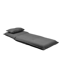 כורסא נפתחת למיטת יחיד דגם לוטוס LOTOS אפור