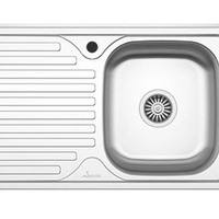 ארון מטבח מודרני ברוחב 1.6 כולל כיור נירוסטה דגם סיגלית