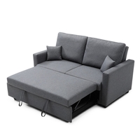 ספה דו מושבית נפתחת למיטה זוגית דגם אריטה ARITA אפור