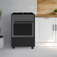 ארון שירות לתנור בילט אין וכיריים דגם גרניט GRANIT שחור